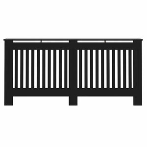 Καπάκι Καλοριφέρ 2 pcs Μαύρο 172 x 19 x 81,5 cm - Pakobazaar