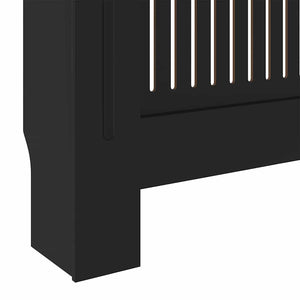 Καπάκι Καλοριφέρ 2 pcs Μαύρο 205 x 20,5 x 81,5 εκ. - Pakobazaar