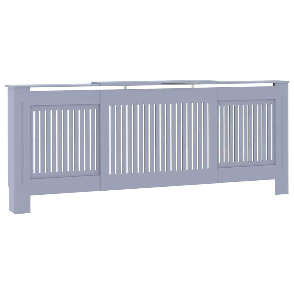 Καπάκι Καλοριφέρ 2 pcs Γκρι 205 x 20,5 x 81,5 εκ. - Pakobazaar
