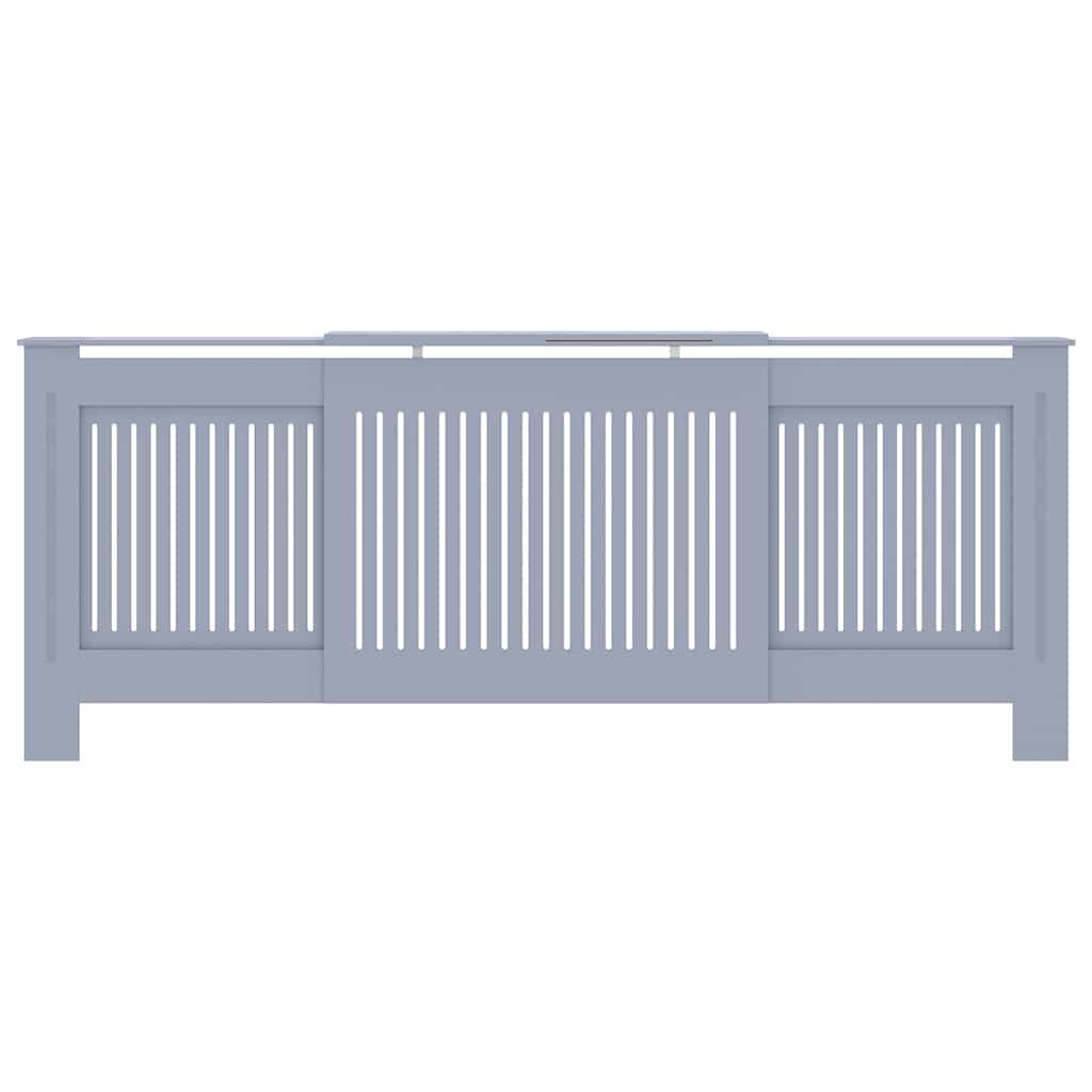 Καπάκι Καλοριφέρ 2 pcs Γκρι 205 x 20,5 x 81,5 εκ. - Pakobazaar