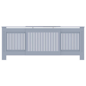 Καπάκι Καλοριφέρ 2 pcs Γκρι 205 x 20,5 x 81,5 εκ. - Pakobazaar