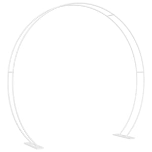 Αψίδα Γάμου Λευκό 223 x 45 x 201 εκ. Ατσάλι - Pakobazaar