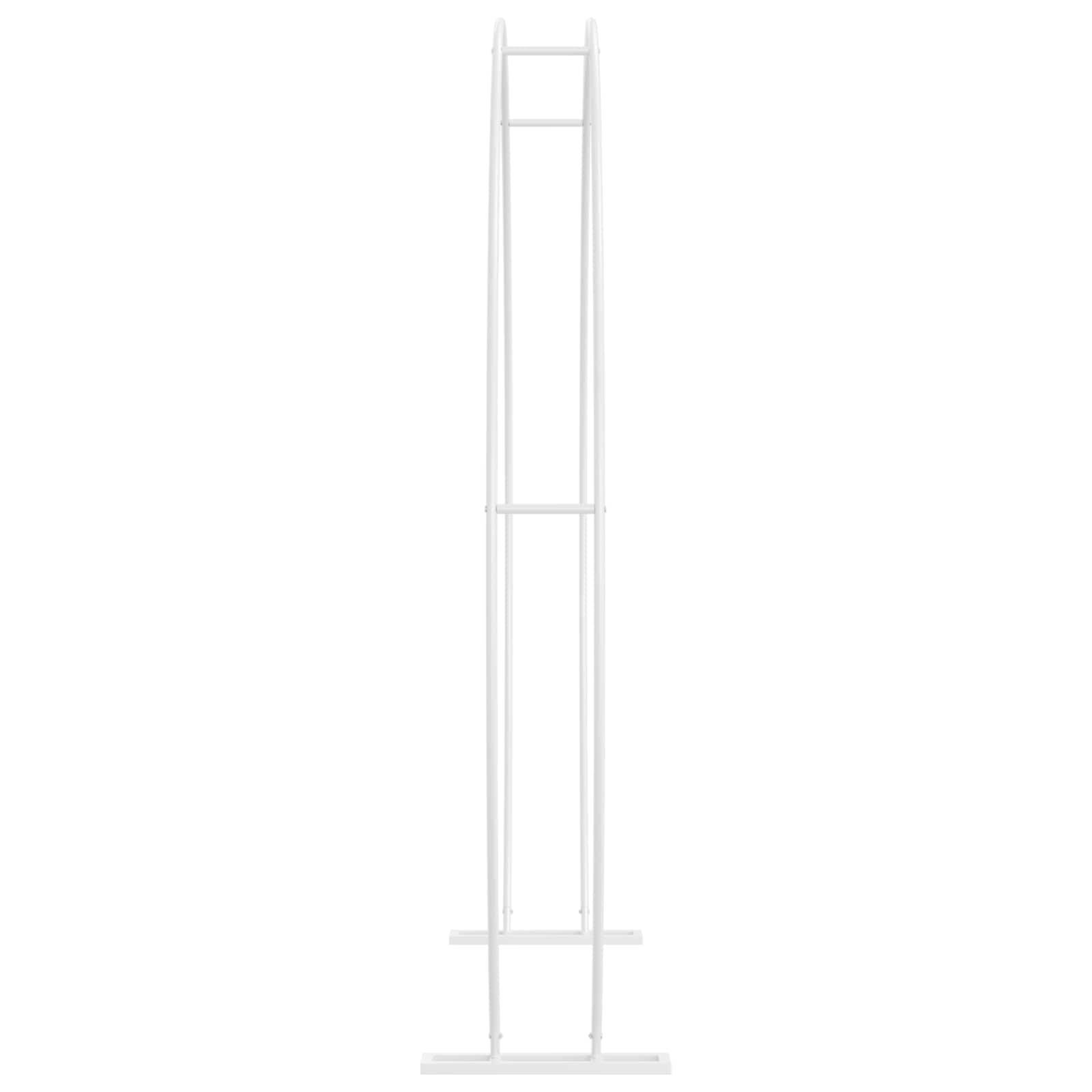 Αψίδα Γάμου Λευκό 223 x 45 x 201 εκ. Ατσάλι - Pakobazaar