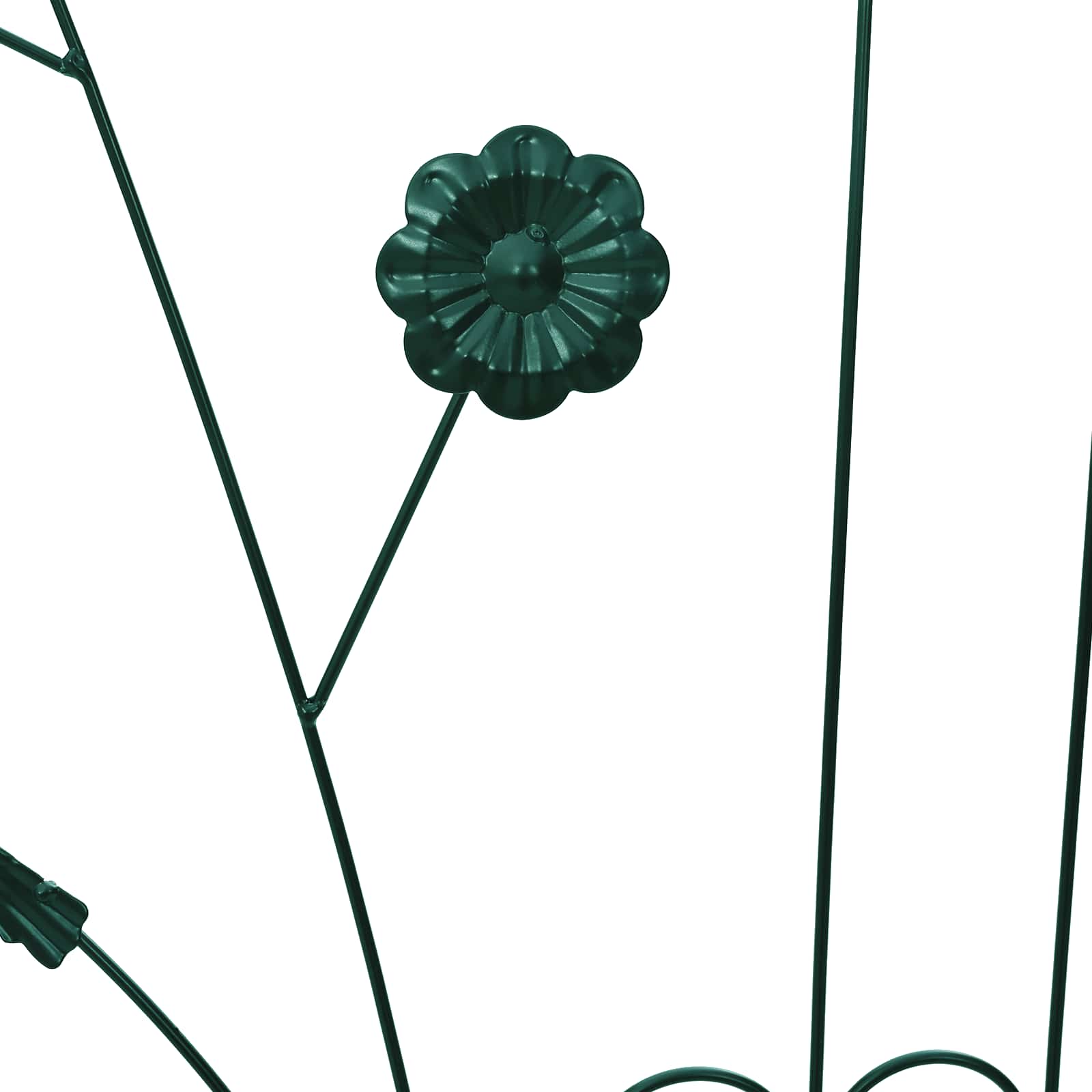 Φράχτης Κήπου 3 pcs Πράσινο 110 x 40 cm Ατσάλι - Pakobazaar