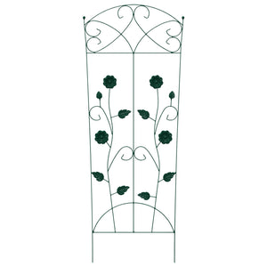 Φράχτης Κήπου 3 pcs Πράσινο 110,5 x 42,5 εκ Ατσάλι - Pakobazaar