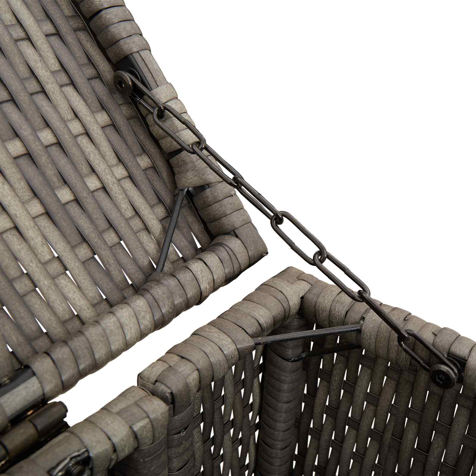 Κουτί Κάδου Σκύλου Γκρι 65 x 80 x 115 εκ. Πολυαιθυλένιο