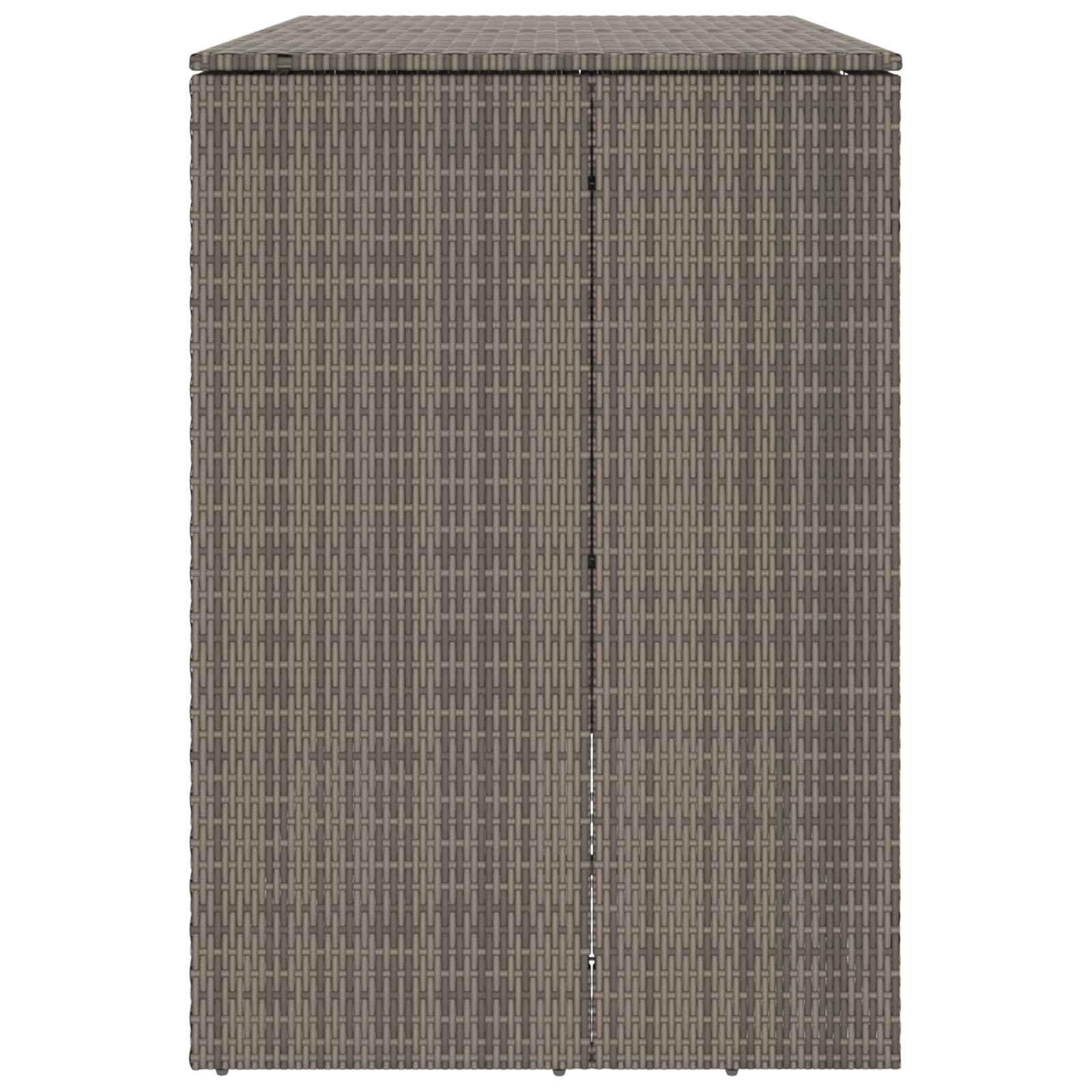 Κουτί Κάδου Σκύλου 2 pcs Γκρι 130 x 80 x 115 εκ. Πολυαιθυλένιο