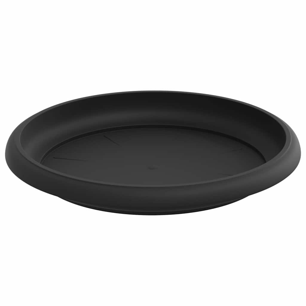 Γλάστρες φυτών 24 pcs Μαύρο Ø 17 x 14 εκ Πλαστικό