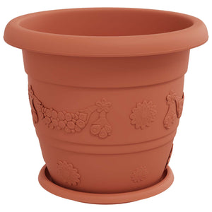 Γλάστρες φυτών 24 pcs Κεραμιδί Ø 26 x 21.5 εκ Πλαστικό - Pakobazaar