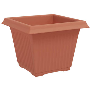 Γλάστρες φυτών 6 pcs Κεραμιδί 28,5 x 28,5 x 22 εκ Πλαστικό - Pakobazaar