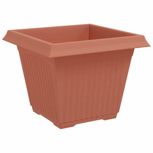Γλάστρες φυτών 6 pcs Κεραμιδί 43 x 43 x 33,5 εκ Πλαστικό - Pakobazaar