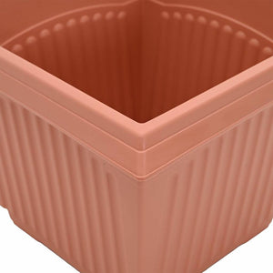 Γλάστρες φυτών 24 pcs Κεραμιδί 20 x 20 x 16 εκ Πλαστικό - Pakobazaar