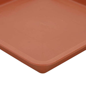 Γλάστρες φυτών 24 pcs Κεραμιδί 20 x 20 x 16 εκ Πλαστικό - Pakobazaar