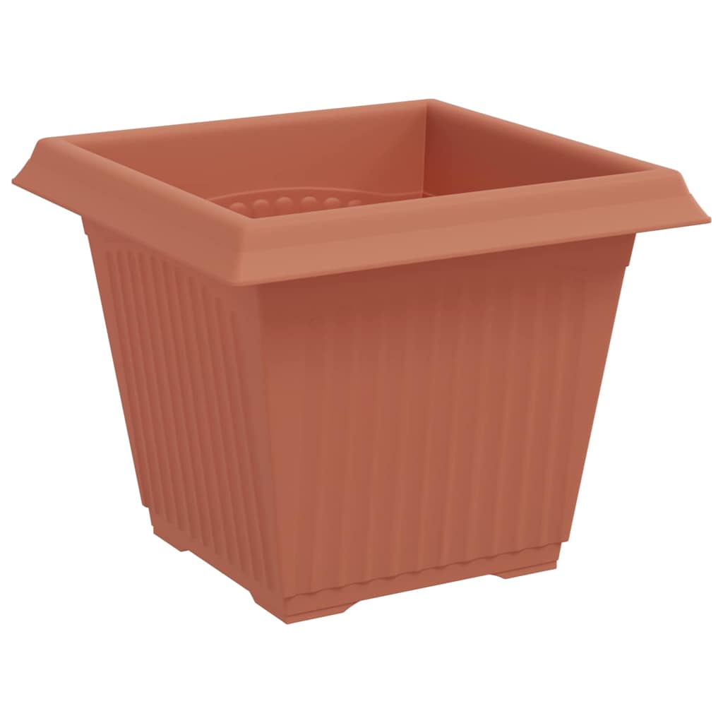 Γλάστρες φυτών 24 pcs Κεραμιδί 20 x 20 x 16 εκ Πλαστικό - Pakobazaar