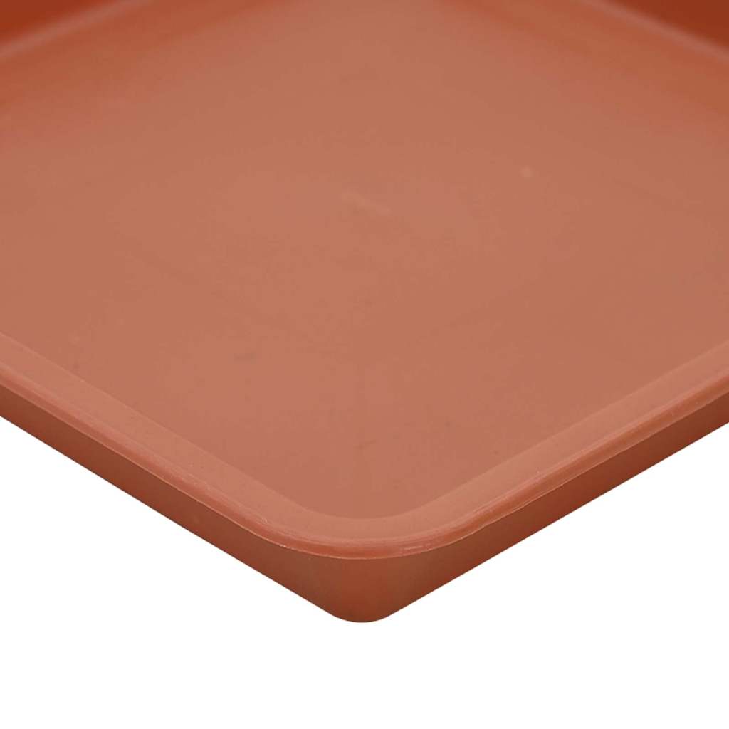 Γλάστρες φυτών 24 pcs Κεραμιδί 33 x 33 x 26 εκ Πλαστικό - Pakobazaar