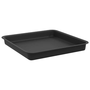 Γλάστρες φυτών 24 pcs Μαύρο 23 x 23 x 17,5 εκ Πλαστικό - Pakobazaar