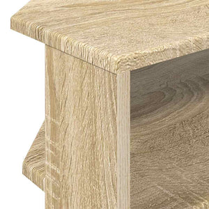 ΓωνιακήΒάσηΤηλεόρασης 102x40,5x45εκ Δρύς Sonoma
