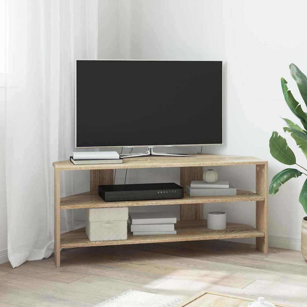ΓωνιακήΒάσηΤηλεόρασης Δρύς Sonoma 102x40,5x45εκ