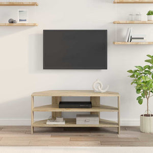 ΓωνιακήΒάσηΤηλεόρασης 102x40,5x45εκ Δρύς Sonoma