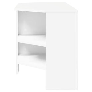 ΓωνιακήΒάσηΤηλεόρασης 102 x 40,5 x 45 εκ Λευκό