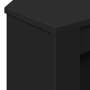 ΓωνιακήΒάσηΤηλεόρασης Μαύρο 102 x 40,5 x 45 εκ - Pakobazaar