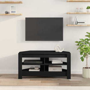 ΓωνιακήΒάσηΤηλεόρασης Μαύρο 102 x 40,5 x 45 εκ - Pakobazaar