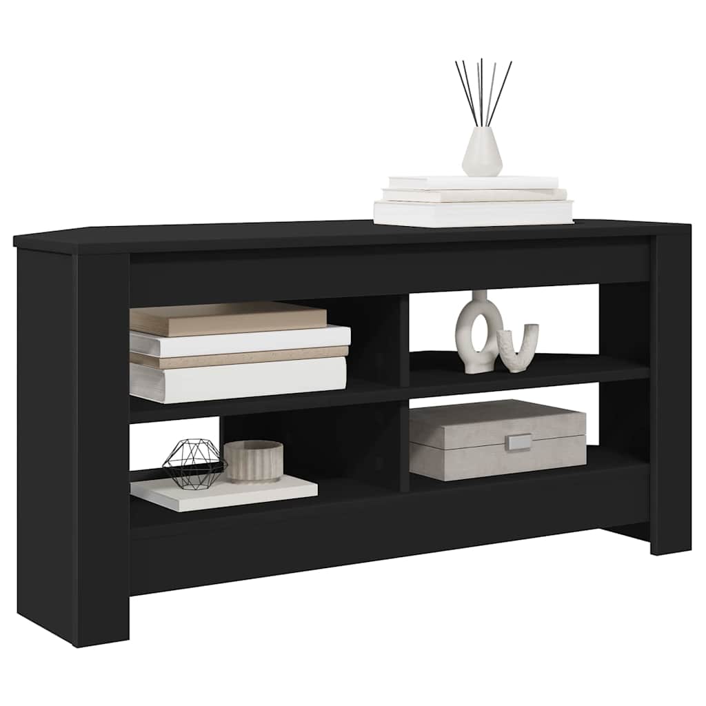 ΓωνιακήΒάσηΤηλεόρασης Μαύρο 102 x 40,5 x 45 εκ - Pakobazaar