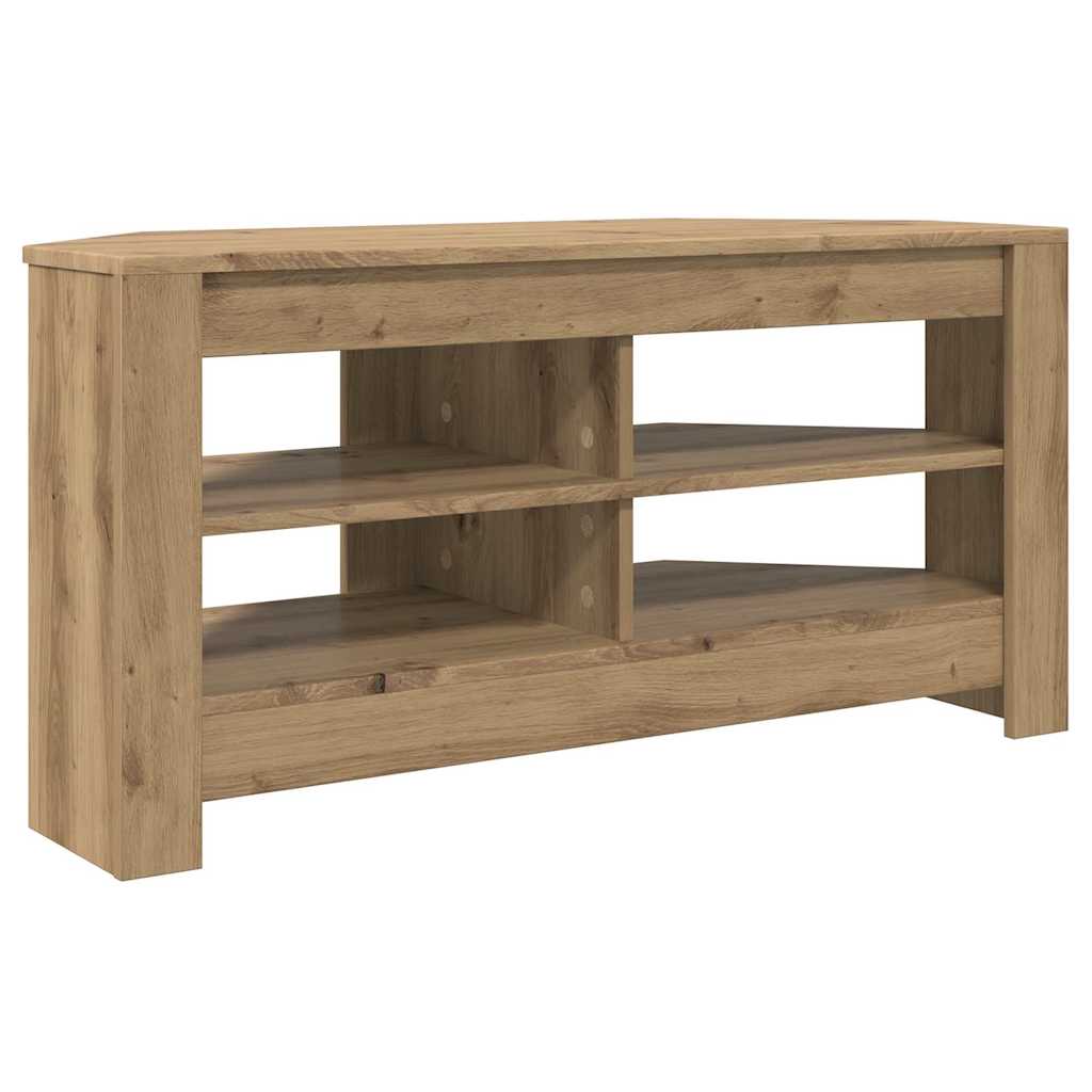 ΓωνιακήΒάσηΤηλεόρασης Παλιό Ξύλο 102 x 40,5 x 45 εκ