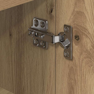 Γωνιακός LED Τηλεοπτικός Κάμπινγκ 100x40x68εκ. Artisan Oak