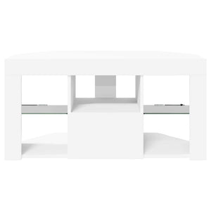 Γωνιακός LED Τηλεοπτικός Κάμπινγκ Λευκό 100 x 40 x 50 cm - Pakobazaar