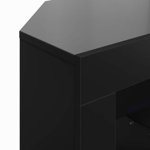 Γωνιακός LED Τηλεοπτικός Κάμπινγκ Μαύρο 100 x 40 x 50 cm - Pakobazaar