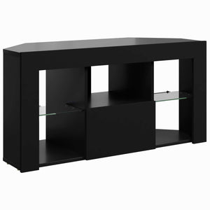 Γωνιακός LED Τηλεοπτικός Κάμπινγκ Μαύρο 100 x 40 x 50 cm - Pakobazaar