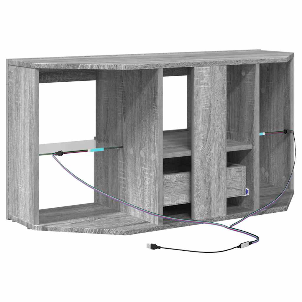 Γωνιακός LED Τηλεοπτικός Κάμπινγκ 100 x 40 x 50 cm