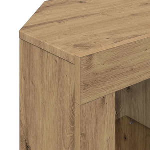 Γωνιακός LED Τηλεοπτικός Κάμπινγκ 100 x 40 x 50 cm Artisan Oak