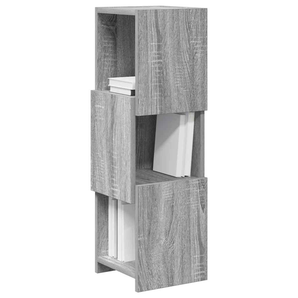 Γωνιακό Ντουλάπι Γκρίζο Σονομα 25,5x25x80εκ Επεξεργασμένο ξύλο
