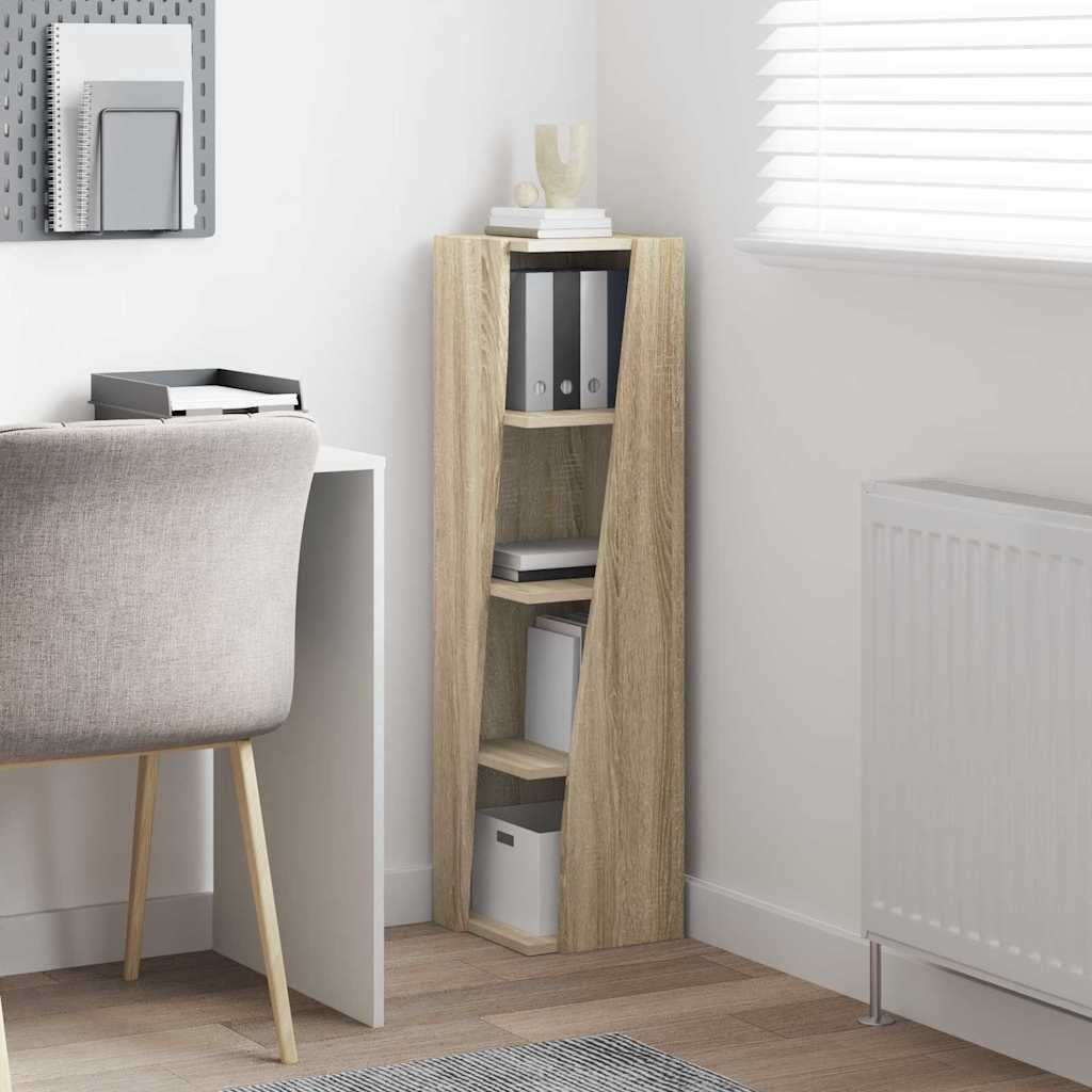 Γωνιακό Ντουλάπι Δρύς Sonoma 27,5x27x102εκ Επεξεργασμένο ξύλο