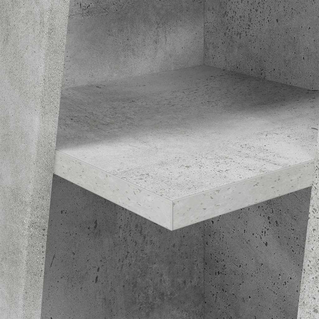 Γωνιακό Ντουλάπι Σκυρόδεμα Γκρι 27,5x27x102εκ