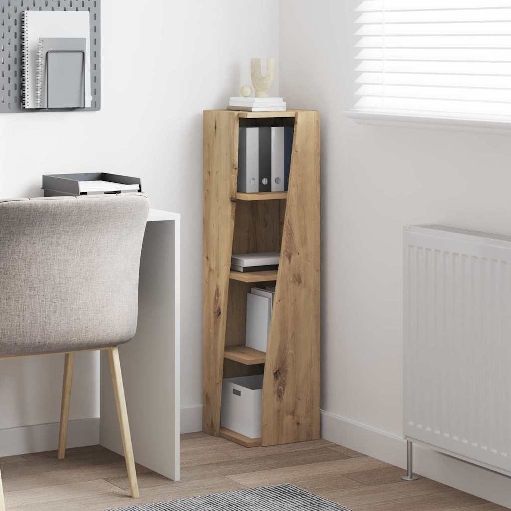 Γωνιακό Ντουλάπι Artisan Oak 27,5x27x102εκ Επεξεργασμένο ξύλο