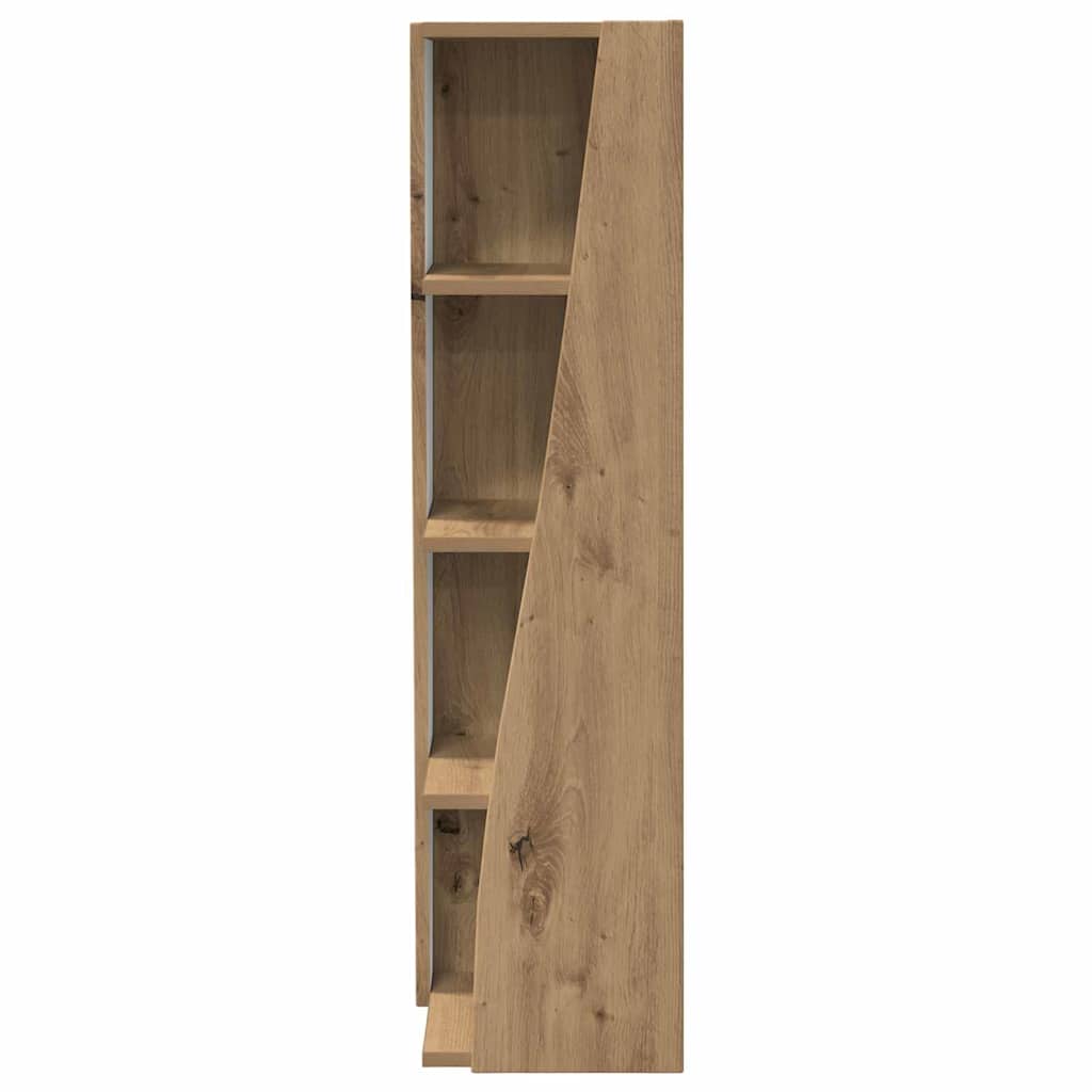 Γωνιακό Ντουλάπι Artisan Oak 27,5x27x102εκ Επεξεργασμένο ξύλο