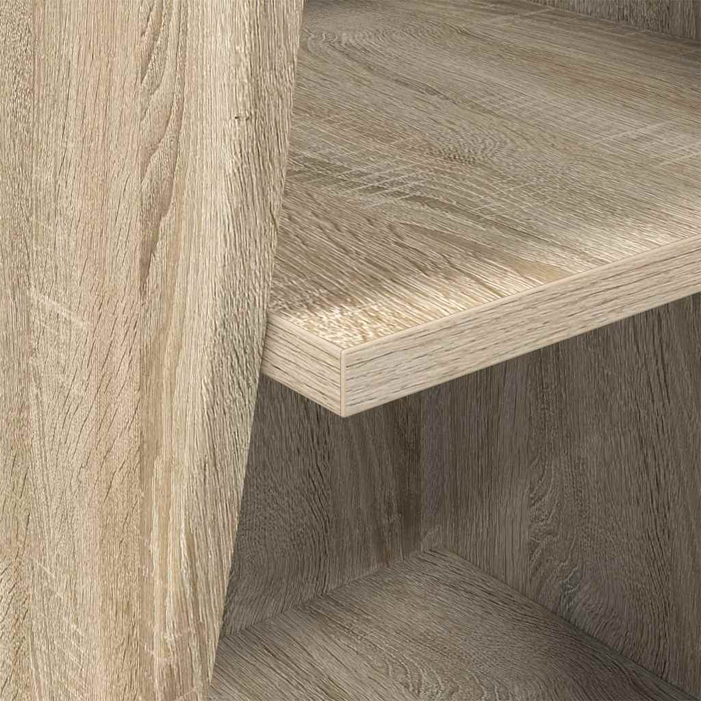 Γωνιακό Ντουλάπι Δρύς Sonoma 32x32x102εκ Επεξεργασμένο ξύλο