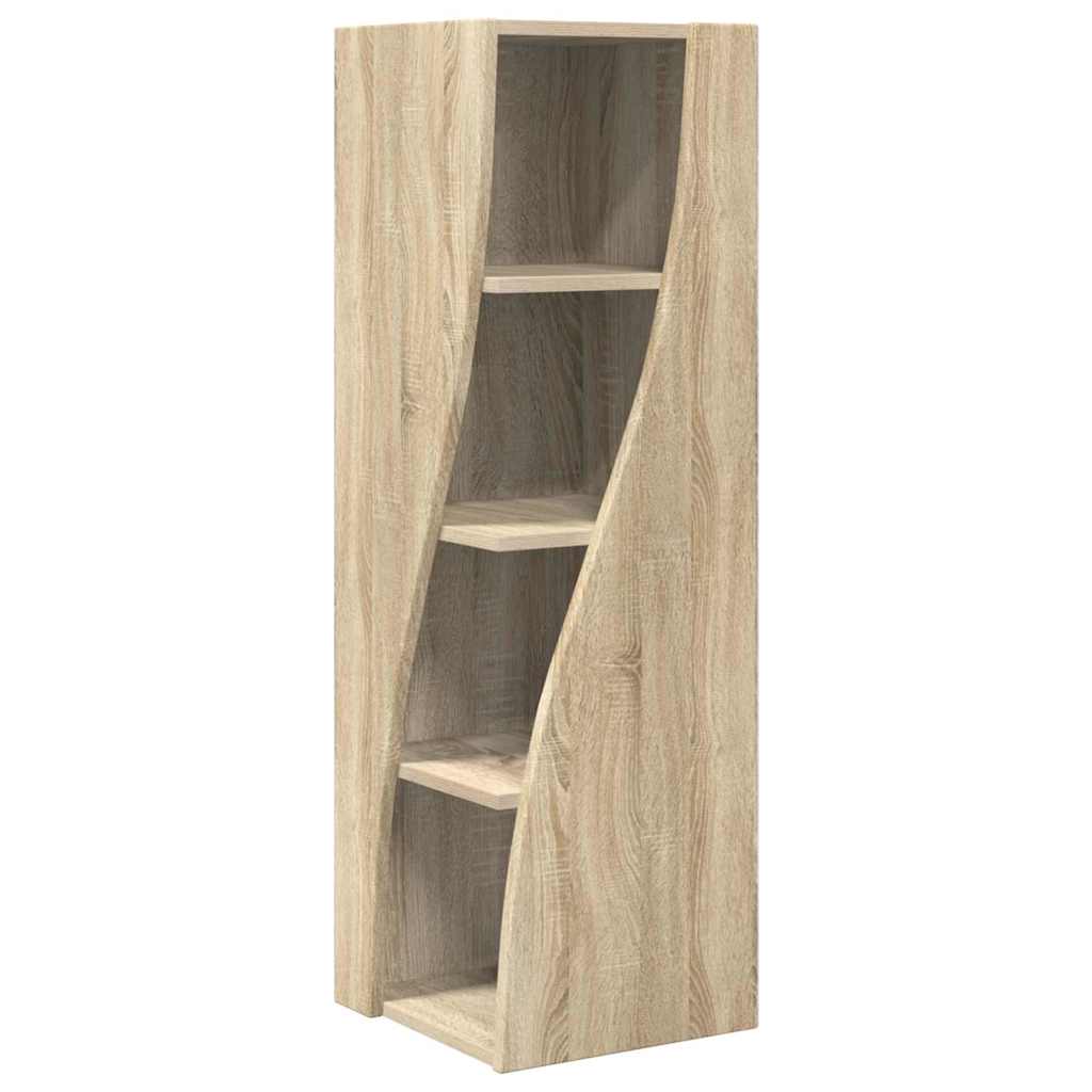 Γωνιακό Ντουλάπι Δρύς Sonoma 32x32x102εκ Επεξεργασμένο ξύλο