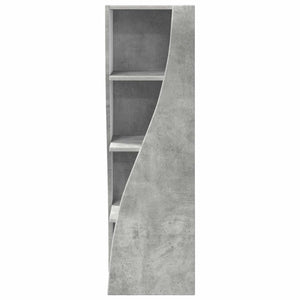 Γωνιακό Ντουλάπι Σκυρόδεμα Γκρι 32x32x102εκ Επεξεργασμένο ξύλο - Pakobazaar