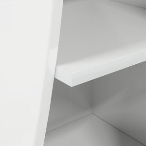 Γωνιακό Ντουλάπι 32x32x102εκ Επεξεργασμένο Ξύλο