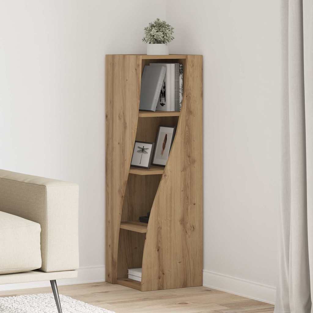 Γωνιακό Ντουλάπι Artisan Oak 32x32x102εκ Επεξεργασμένο ξύλο - Pakobazaar