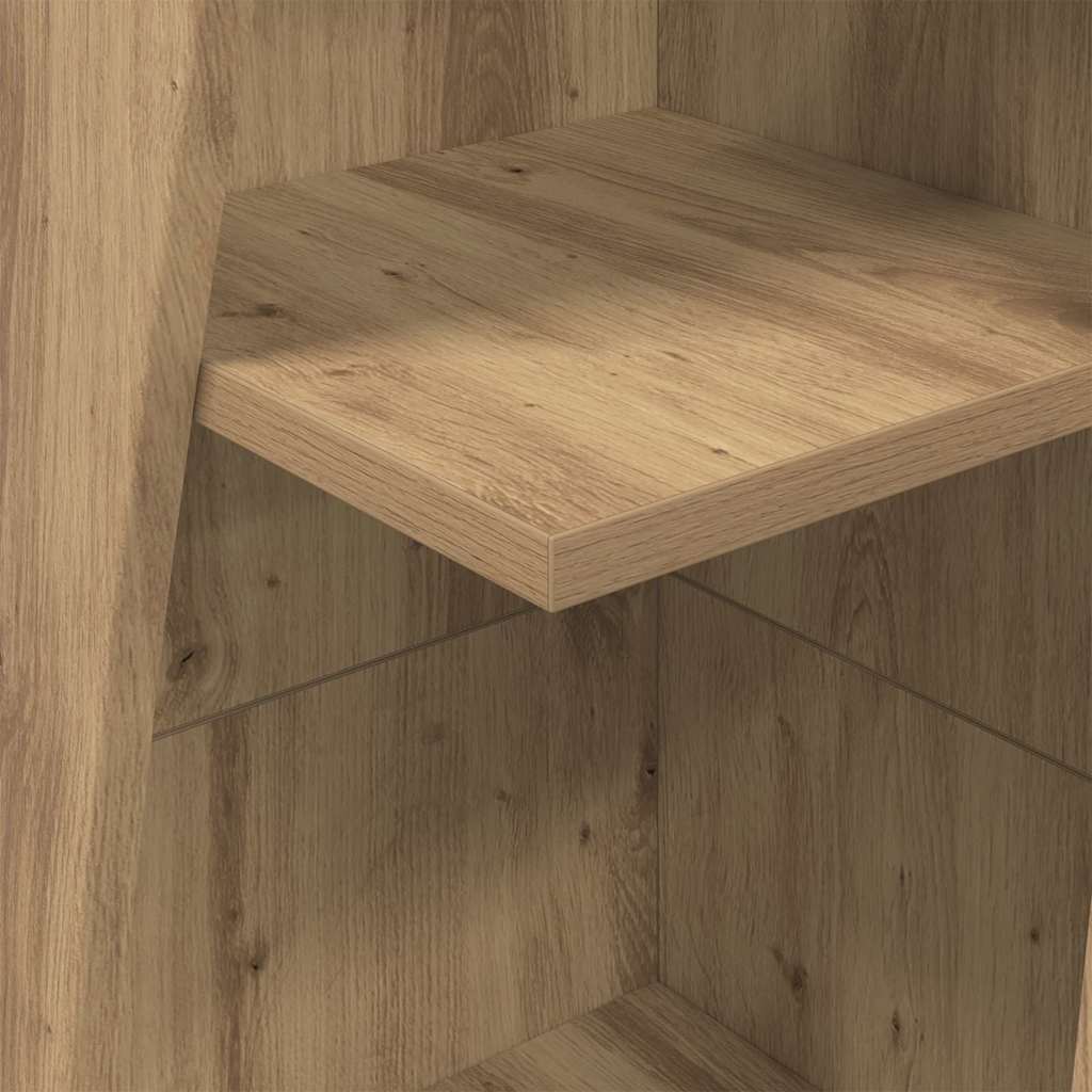 Γωνιακό Ντουλάπι Artisan Oak 27,5x27x140εκ Επεξεργασμένο ξύλο - Pakobazaar
