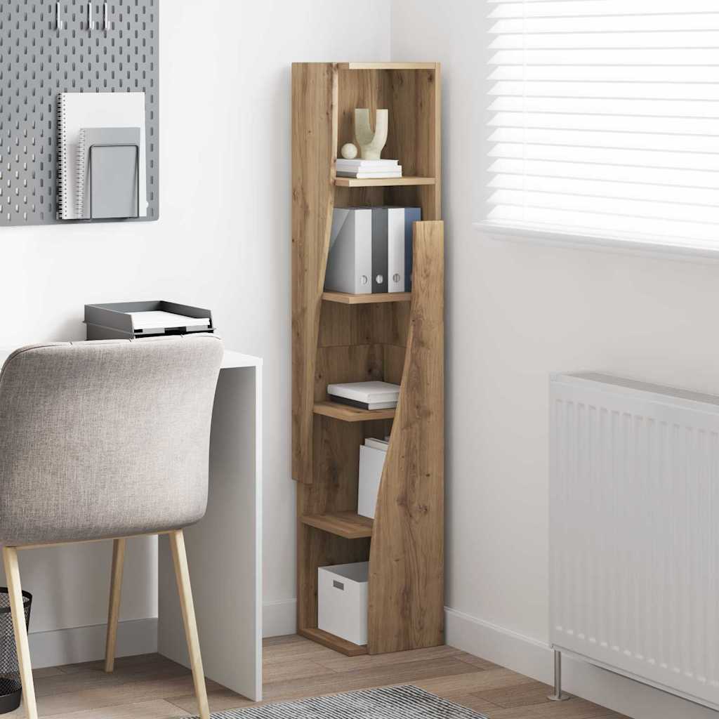 Γωνιακό Ντουλάπι Artisan Oak 27,5x27x140εκ Επεξεργασμένο ξύλο - Pakobazaar