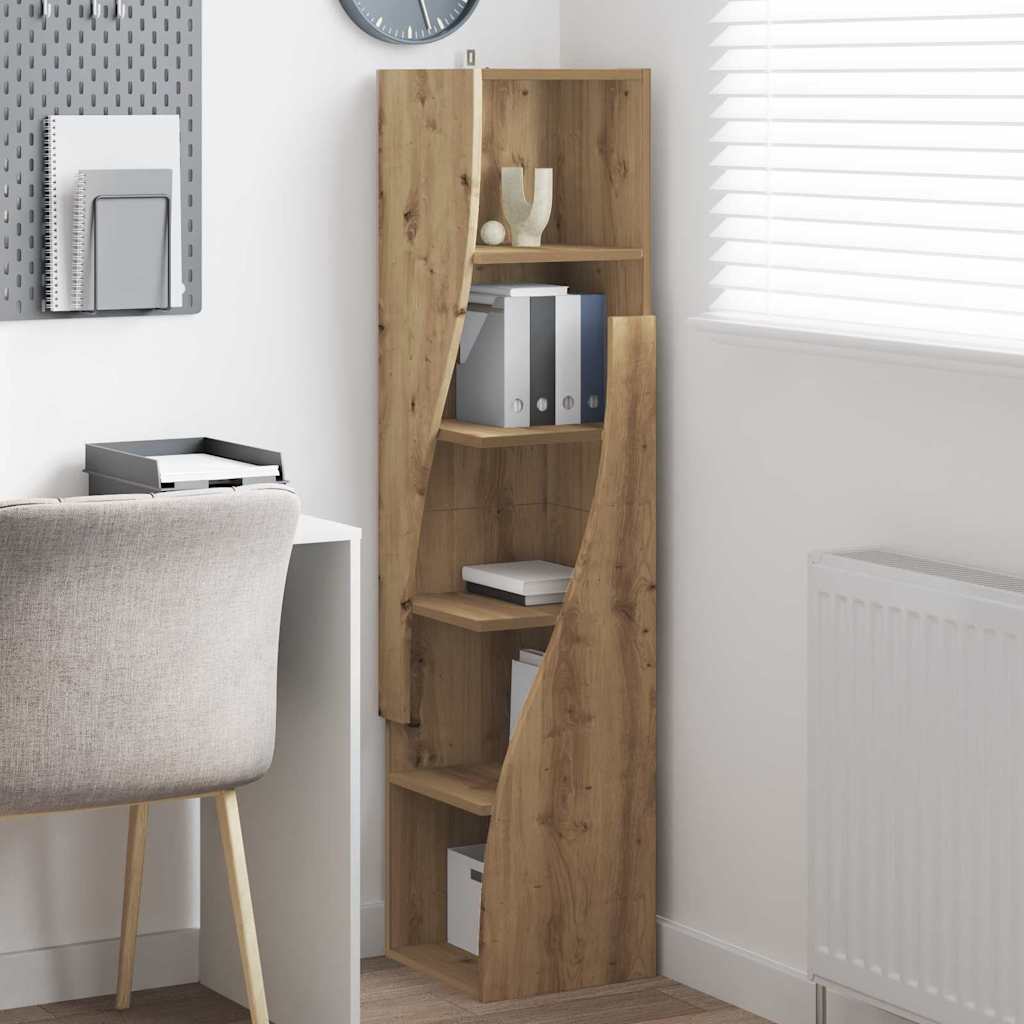 Γωνιακό Ντουλάπι Artisan Oak 32x32x140εκ Επεξεργασμένο ξύλο - Pakobazaar