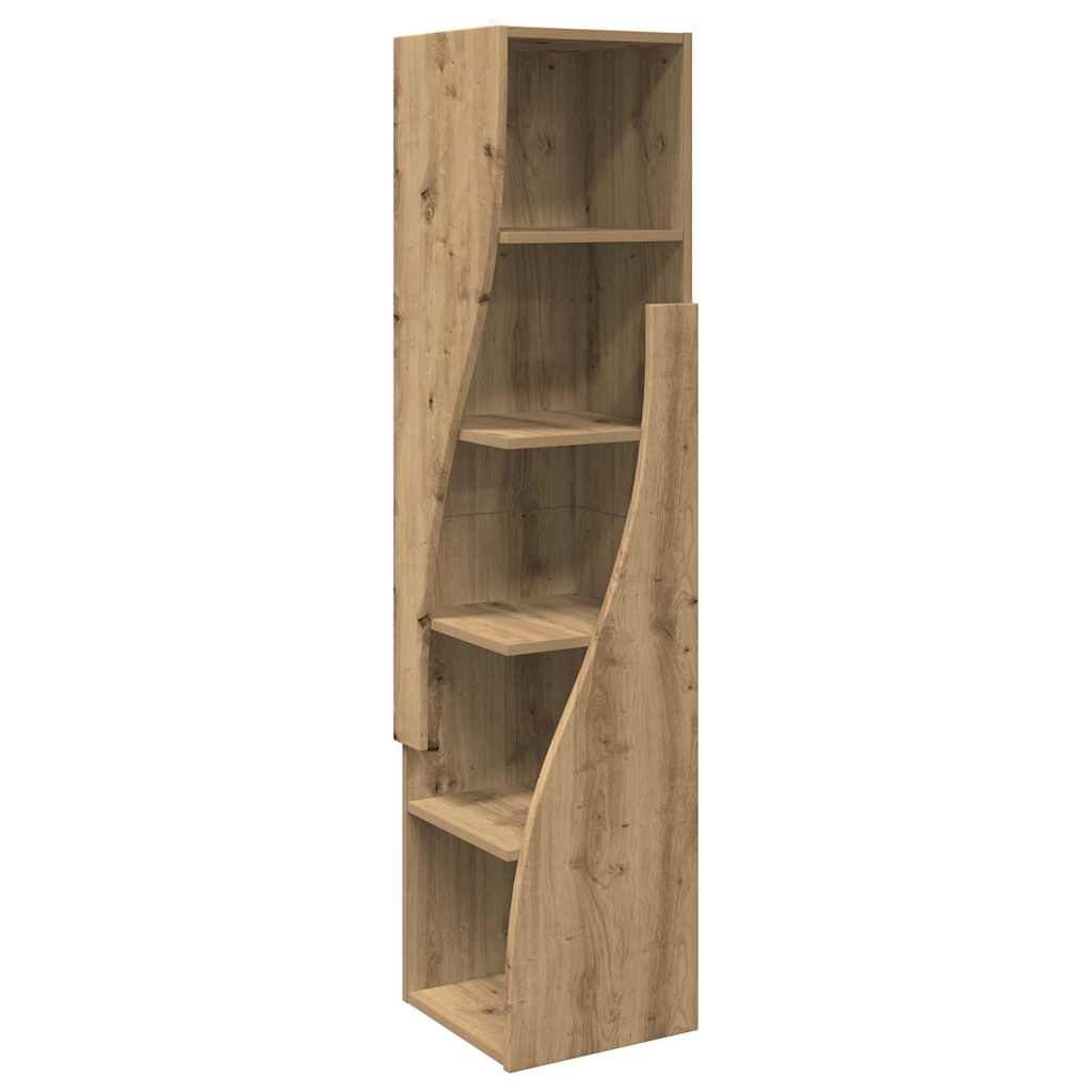 Γωνιακό Ντουλάπι Artisan Oak 32x32x140εκ Επεξεργασμένο ξύλο - Pakobazaar