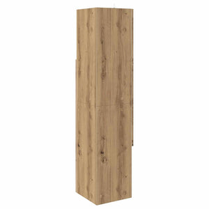 Γωνιακό Ντουλάπι Artisan Oak 32x32x140εκ Επεξεργασμένο ξύλο - Pakobazaar