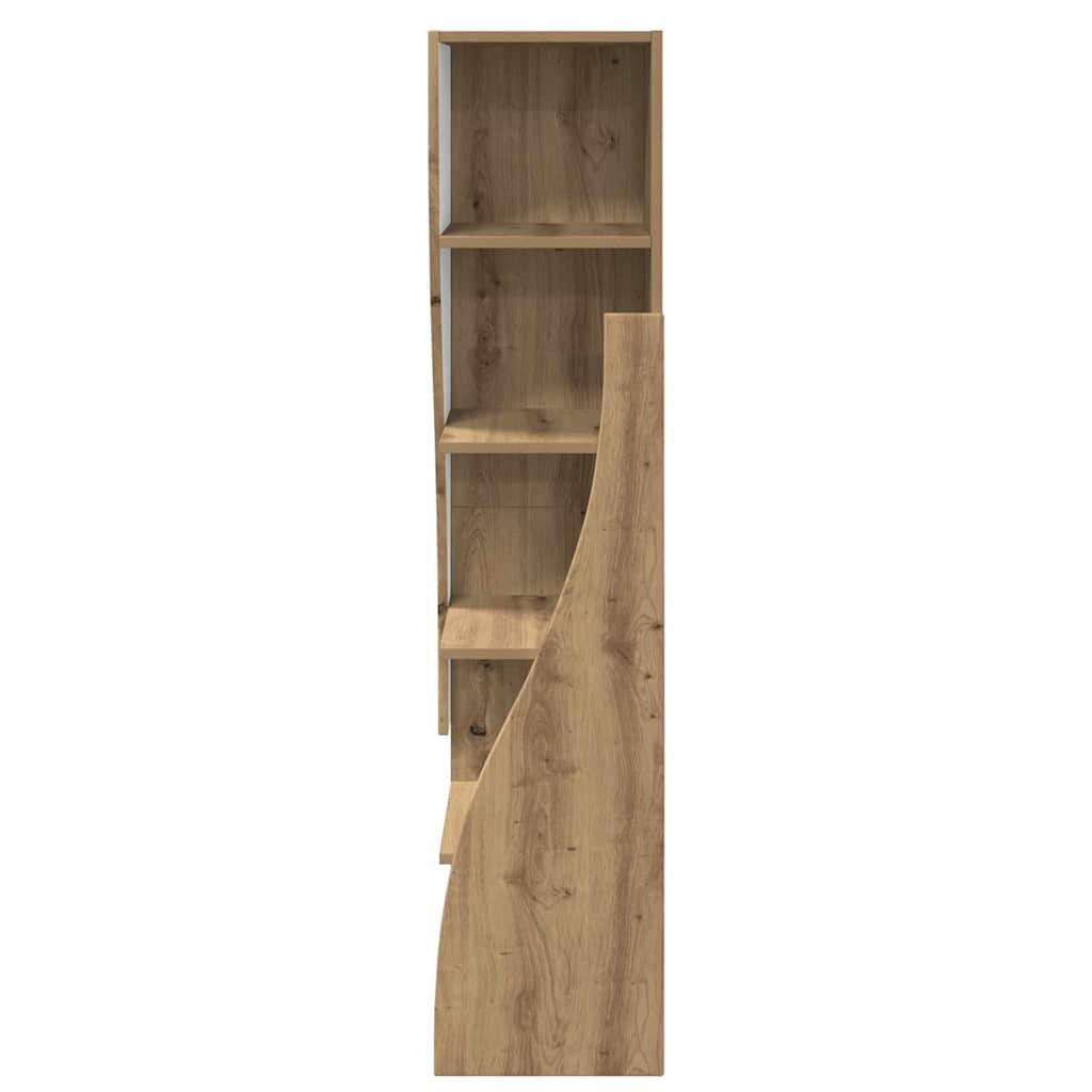 Γωνιακό Ντουλάπι Artisan Oak 32x32x140εκ Επεξεργασμένο ξύλο - Pakobazaar